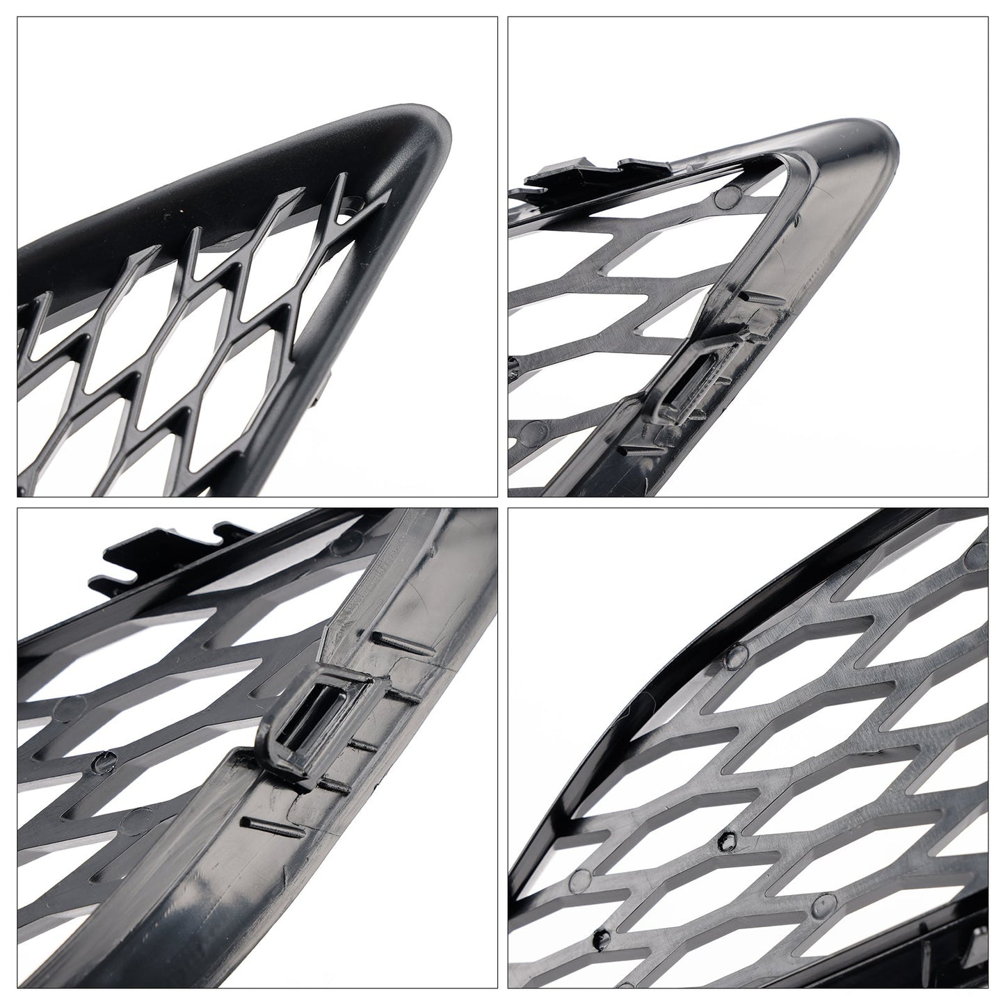 2010-2015 2PCS Front Bumper Fog Light Grill Lamp Cover Fit Audi Q7 Sportback