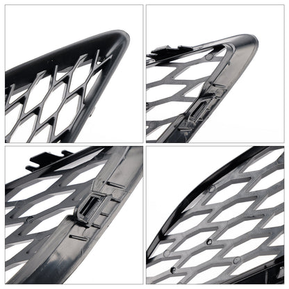 2010-2015 2PCS Front Bumper Fog Light Grill Lamp Cover Fit Audi Q7 Sportback