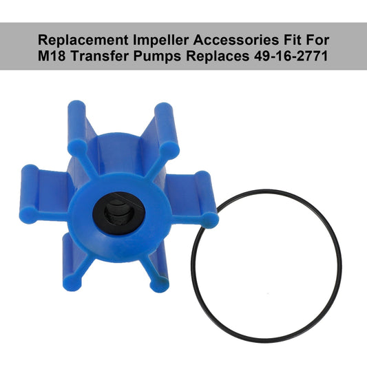 Accessoires de turbine de rechange pour pompes de transfert M18. Remplace la référence 49-16-2771.
