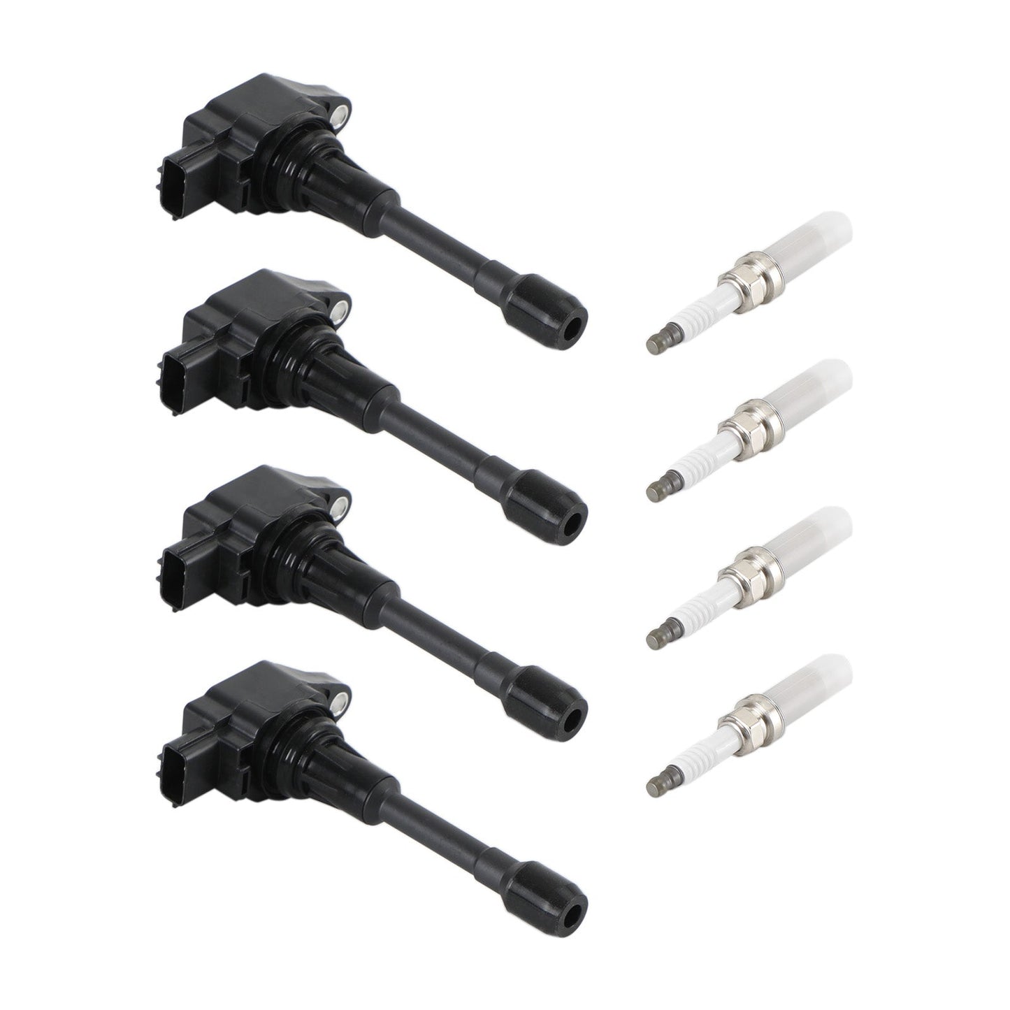 Lot de 4 bobines d'allumage 22448ED000 pour Nissan Altima Sentra Rogue X-Trail Tiida 2.5L UF549
