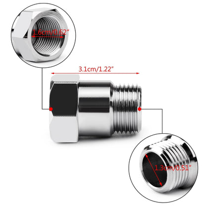 4PCS 32mm M18 X 1.5 Bung O2 Oxygen Sensor Spacer Test Pipe Extension Extender Adapter