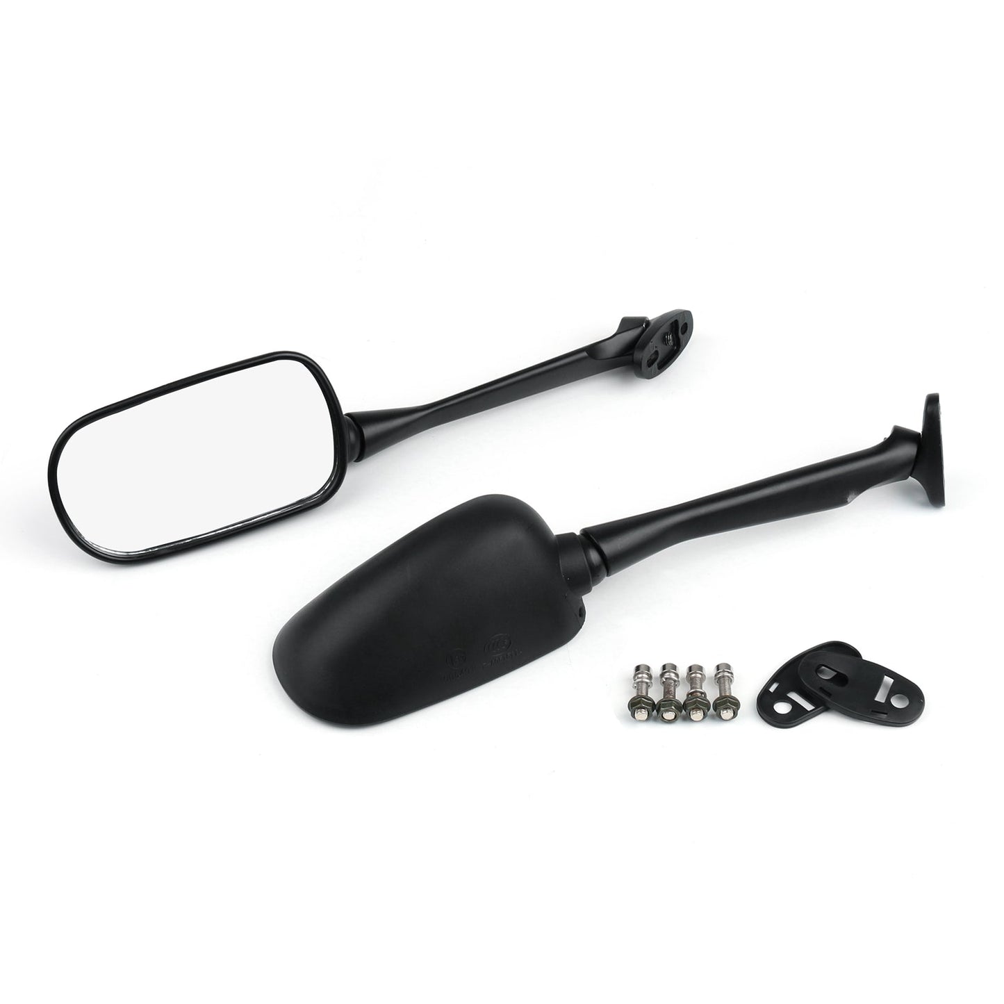 Paire de rétroviseurs latéraux noirs pour moto Honda CBR250 11-12 CB1300S 03-12