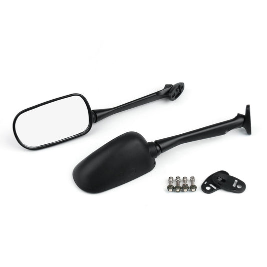 Paire de rétroviseurs latéraux noirs pour moto Honda CBR250 11-12 CB1300S 03-12