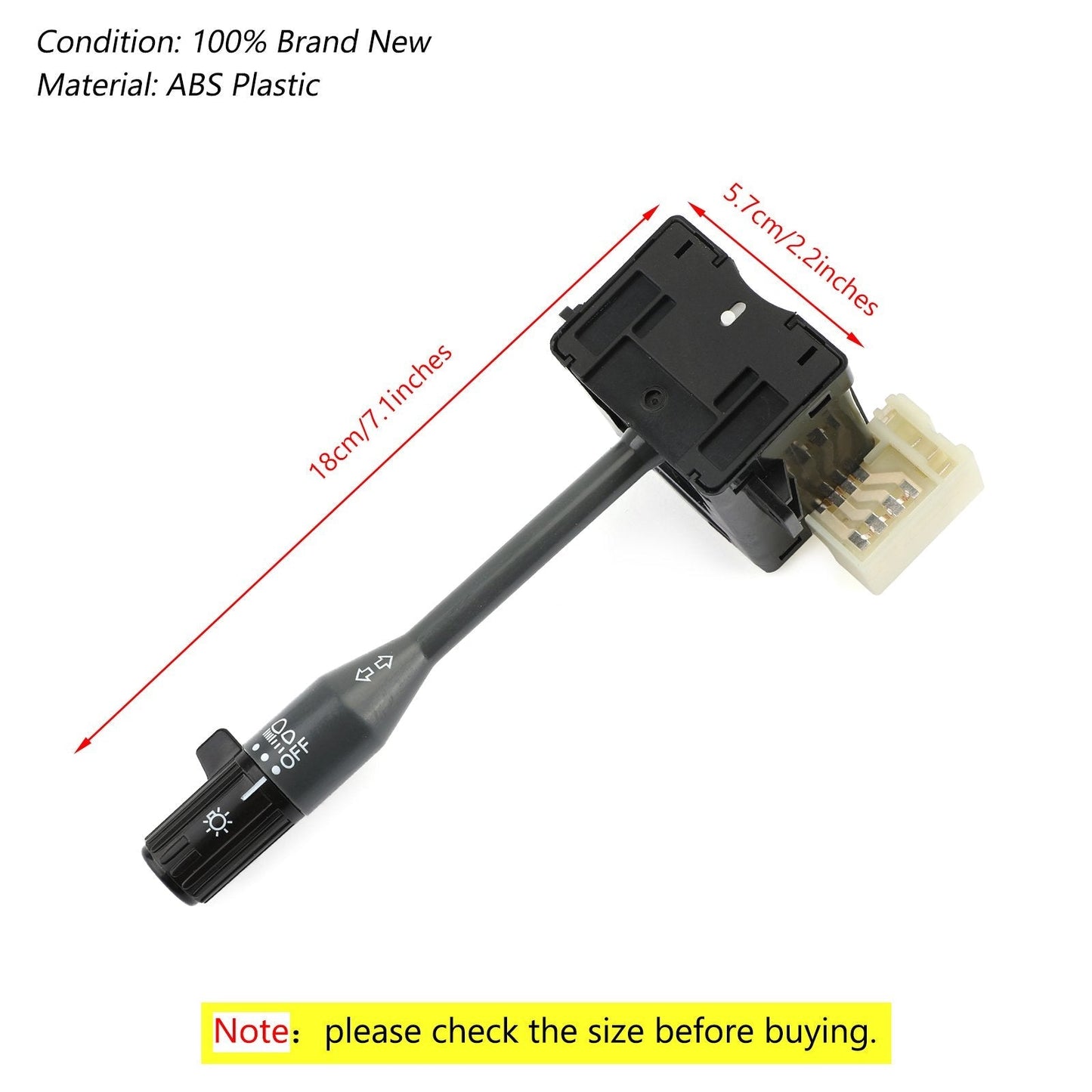Headlight Turn Signal Dimmer Switch Lever Fits for For Nissan Pathfinder D21 25540D4500