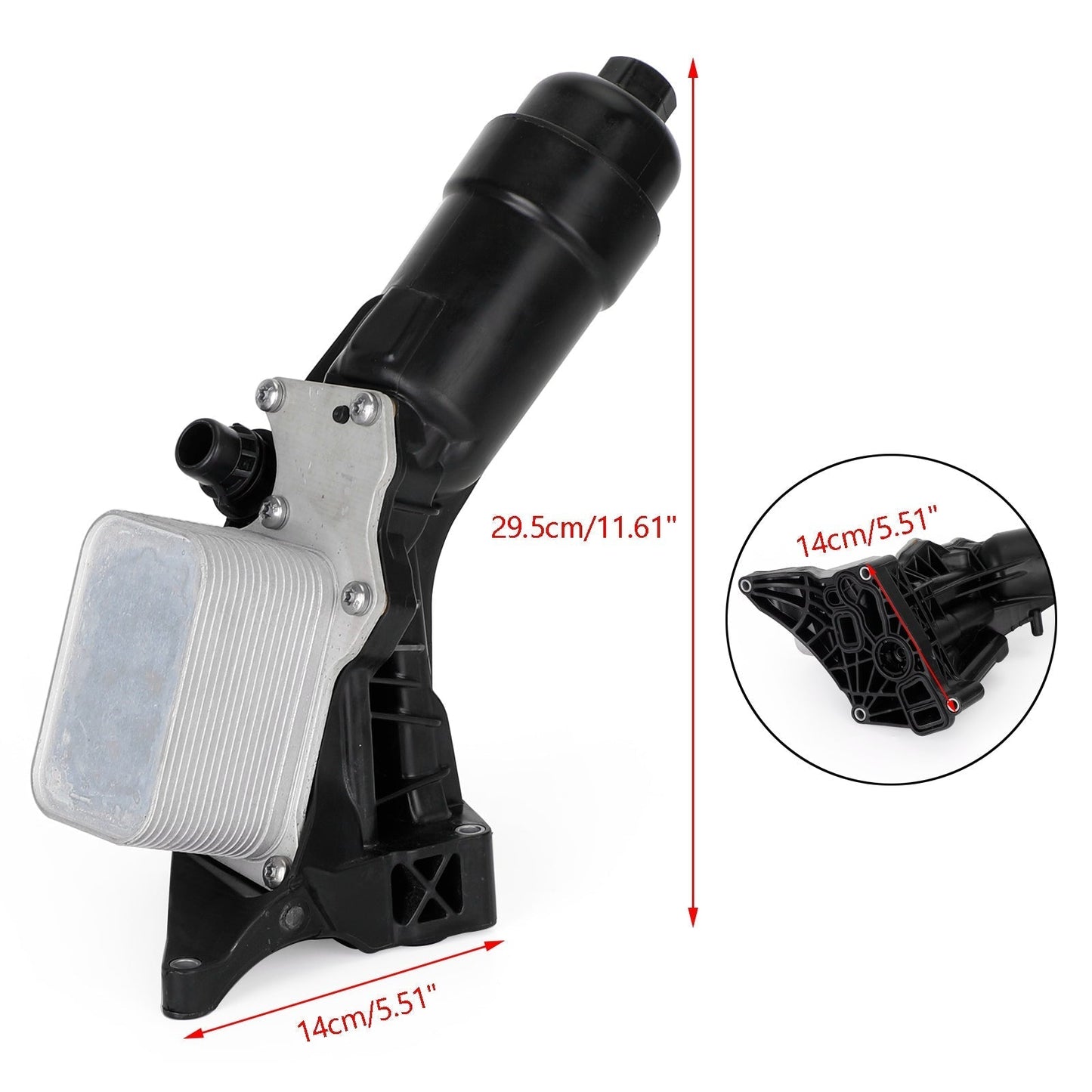 For BMW F20 F22 F30 G30 G32 X4 11428596283 Engine Oil Cooler Filter Housing 11428574005 11428576429