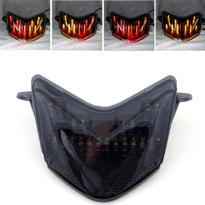 2006-2007 Kawasaki ZX-10R/2005-2006 ZX-6R 636 Z 750S Motorcycle Led Taillight Smoke