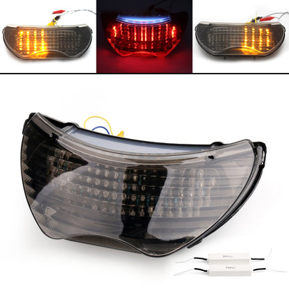 Honda CBR 600 F4 F4i CBR 900 RR Smoke Integrated LED TailLight Turn Signals