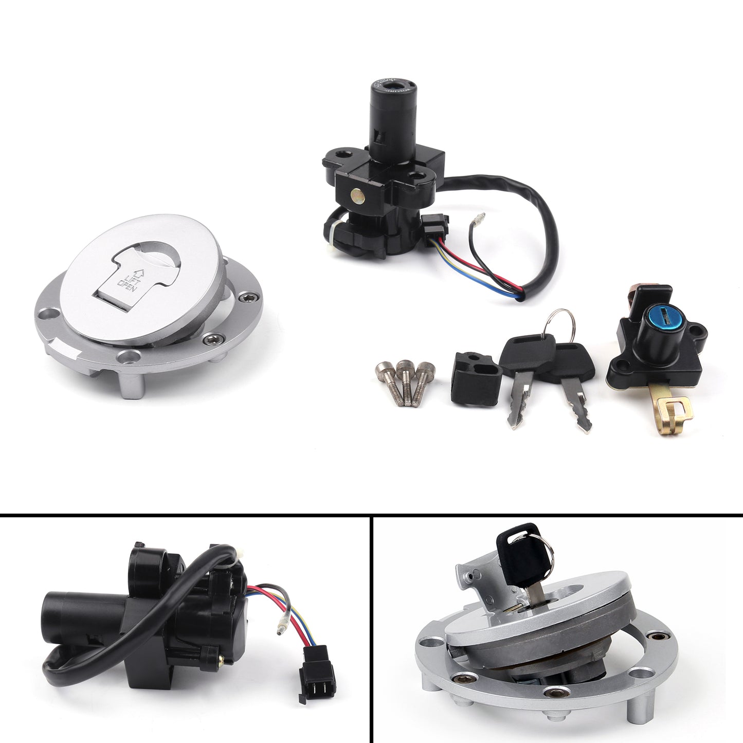 Honda CB1000 1993-1997 Ignition Switch Lock & Fuel Gas Cap Key Set