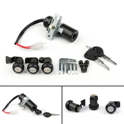 Peugeot SV 250 2001 755056 Ignition Switch Fuel Gas Cap Cover Key Lock Set