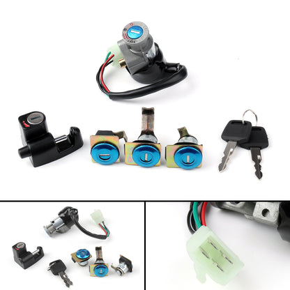 Honda CN250 Helix 1986-2007 Ignition Switch Fuel Gas Cap Cover Key Lock Set