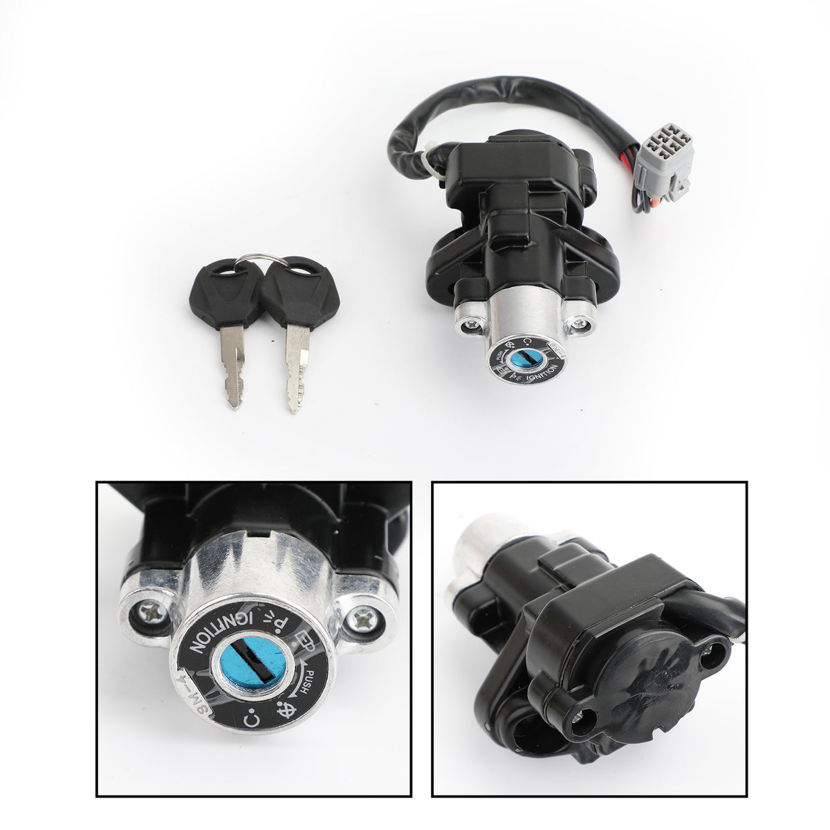 GSF 650 1200 1250 Bandit 650/1000 V-Strom Suzuki Ignition Switch Lock & Keys