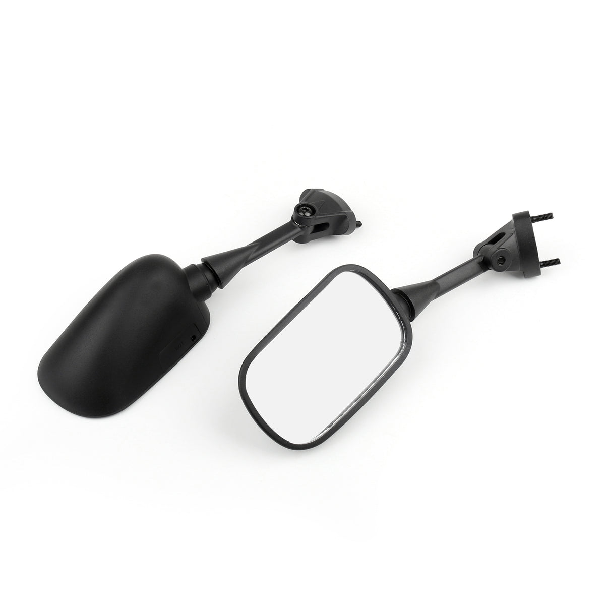 2005-2008 Kawasaki Ninja ZX6R/2004-2008 ZX 10R Side Rear View Mirrors Black
