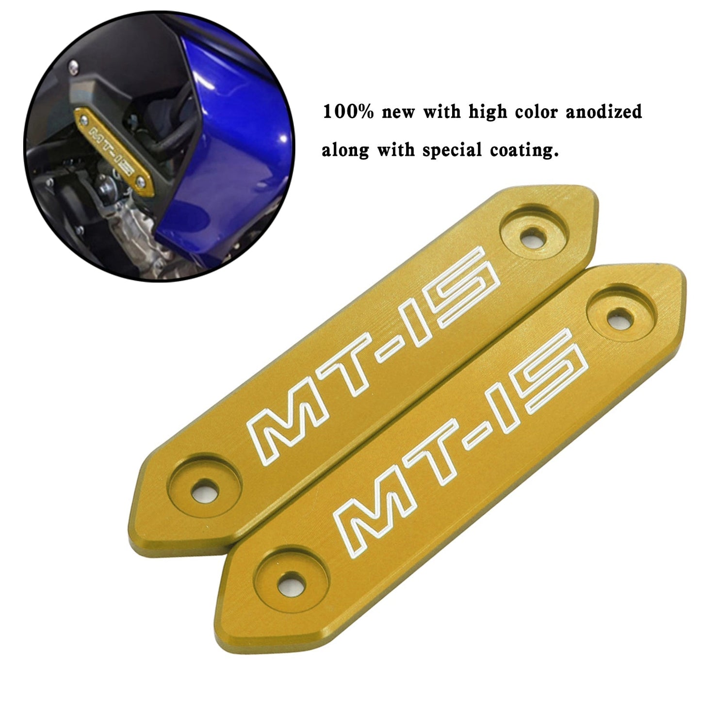 Cubierta de carrocería de aleación de aluminio para Yamaha MT 15 MT-15 MT15 2018-2020