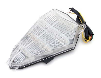 2006-2016 Yamaha YZF 600 R6 Clear Integrated LED TailLight Turn Signals