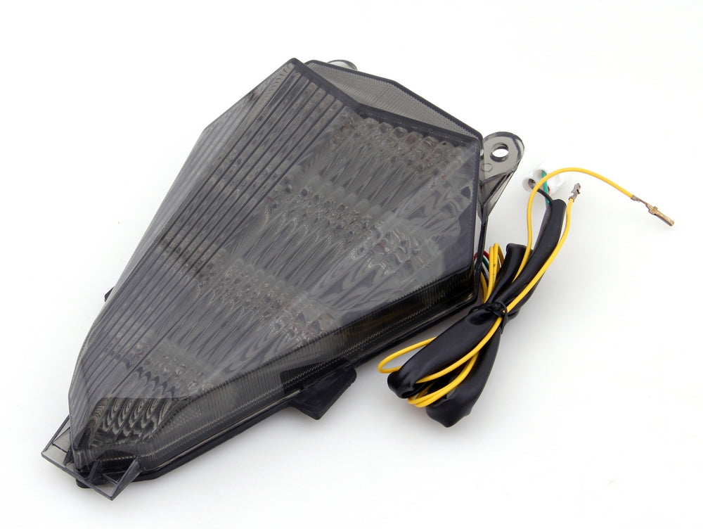2006-2016 YZF 600 R6 Yamaha Integrated Led Taillight Turn Signals Smoke