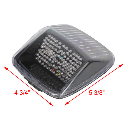 2002-2011 V-ROD Night Rod Street Rod Taillight + Turn Signals Clear