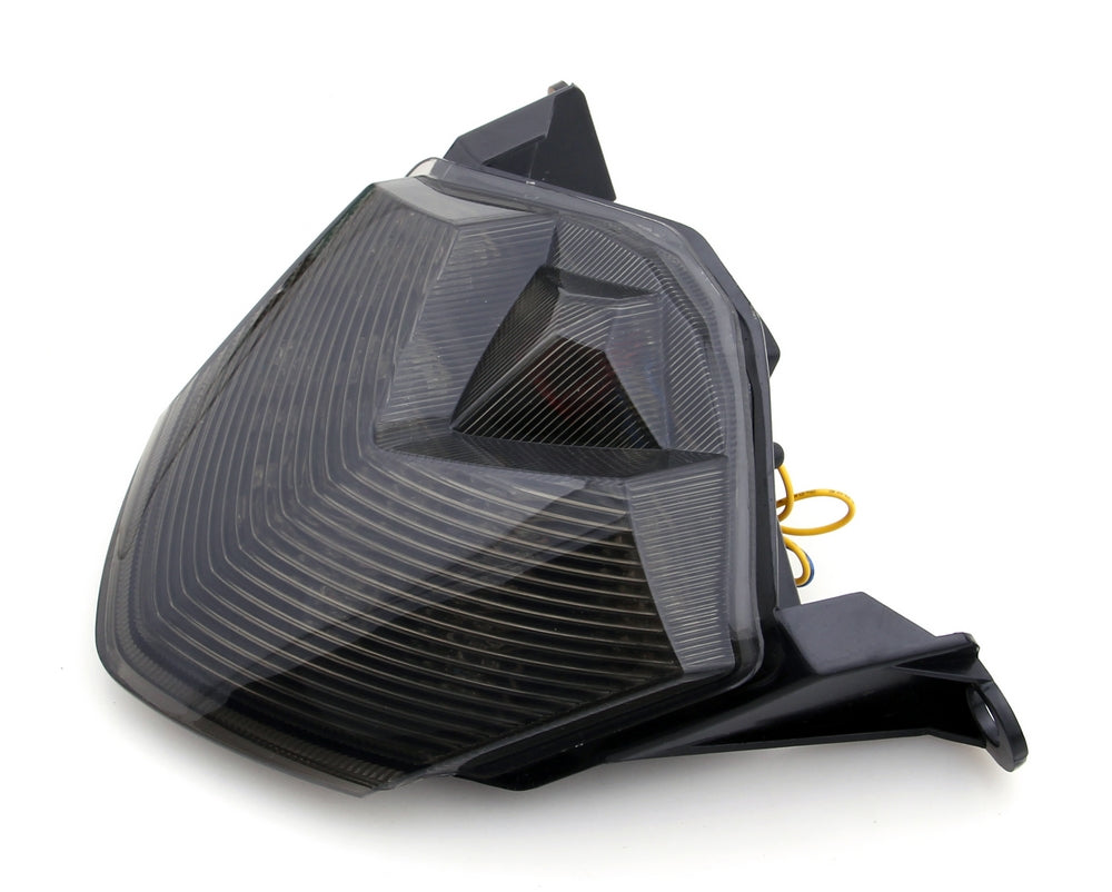 Z750 Z1000 ZX6R ZX10R Kawasaki Integrated Led Taillight Turn Signals Smoke