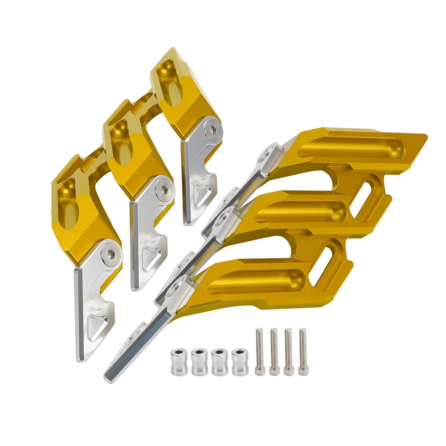 Guardabarros laterales y deslizadores de horquilla delantera CNC para Yamaha YZF-R15 V3 V4 2018-2022