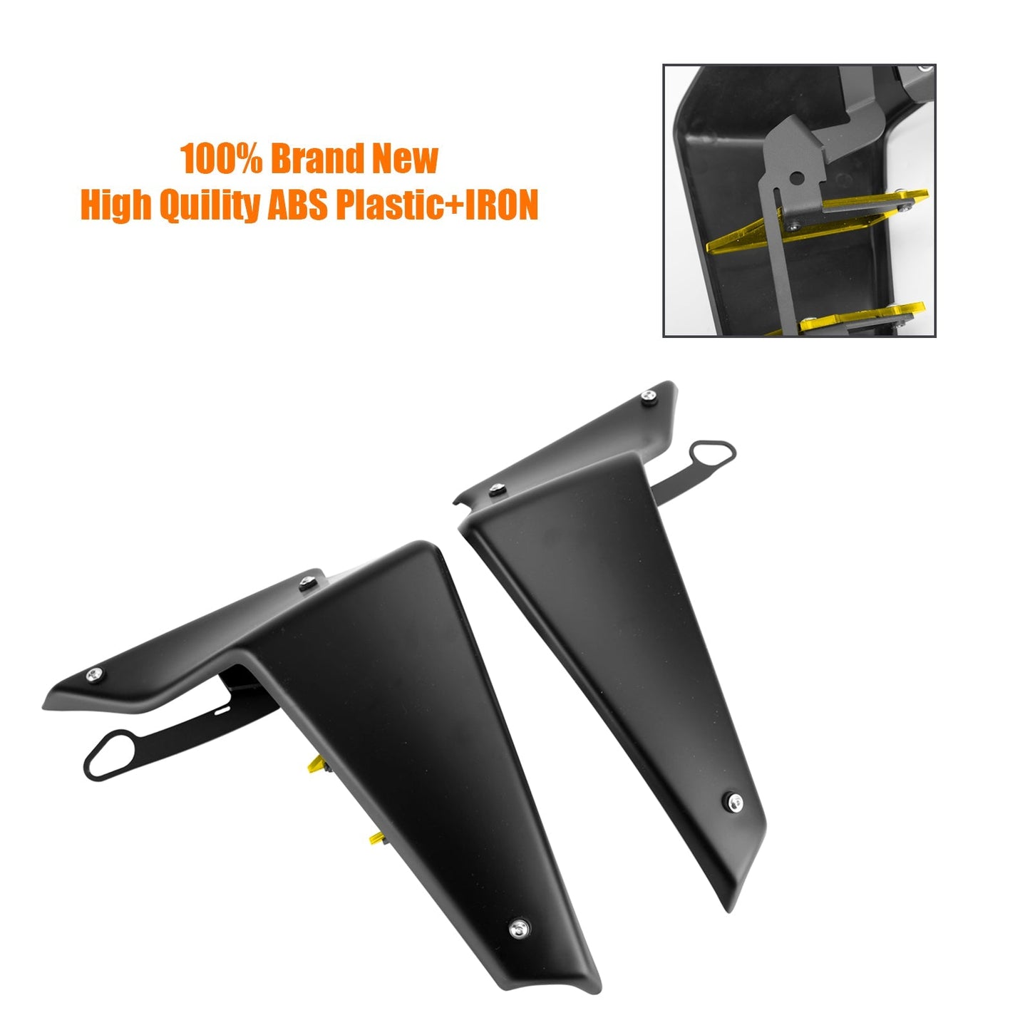 Déflecteurs d'ailes aérodynamiques latéraux pour YAMAHA MT-09 SP FZ09 2021-2022