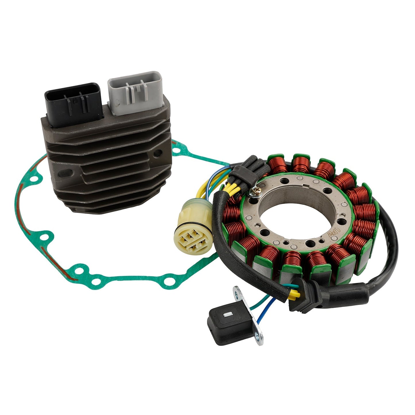 2010 Honda ATV TRX680FA 2A FOURTRAX RINCON 31120-HN8-A60 STATOR REGULATOR RECTIFIER GASKET
