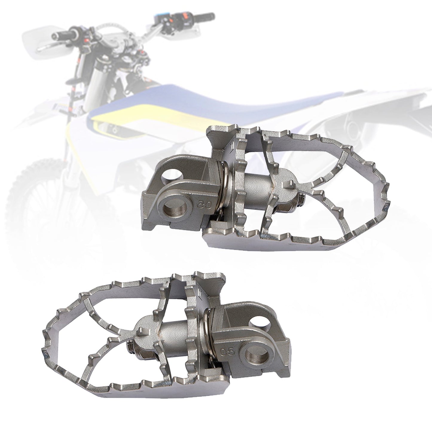 Repose-pieds avant pour Husqvarna 701 Enduro 16-23 et Norden 901 22-23