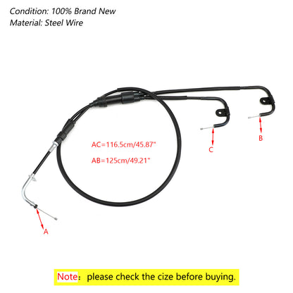 Arctic Cat 2004 2005 2006 650 V-2 V-Twin ONLY 0487-033 ATV Choke Cable