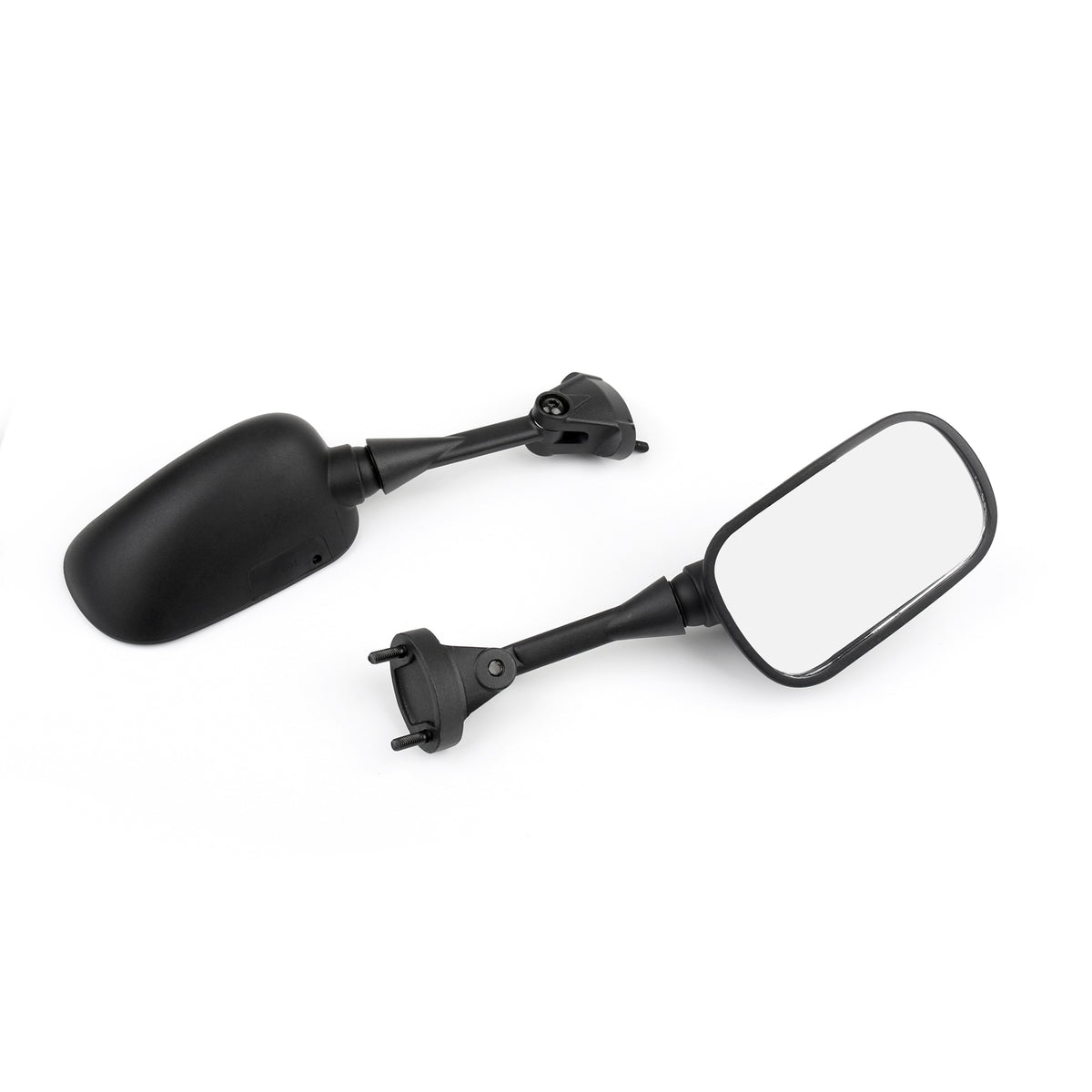2005-2008 Kawasaki Ninja ZX6R/2004-2008 ZX 10R Side Rear View Mirrors Black