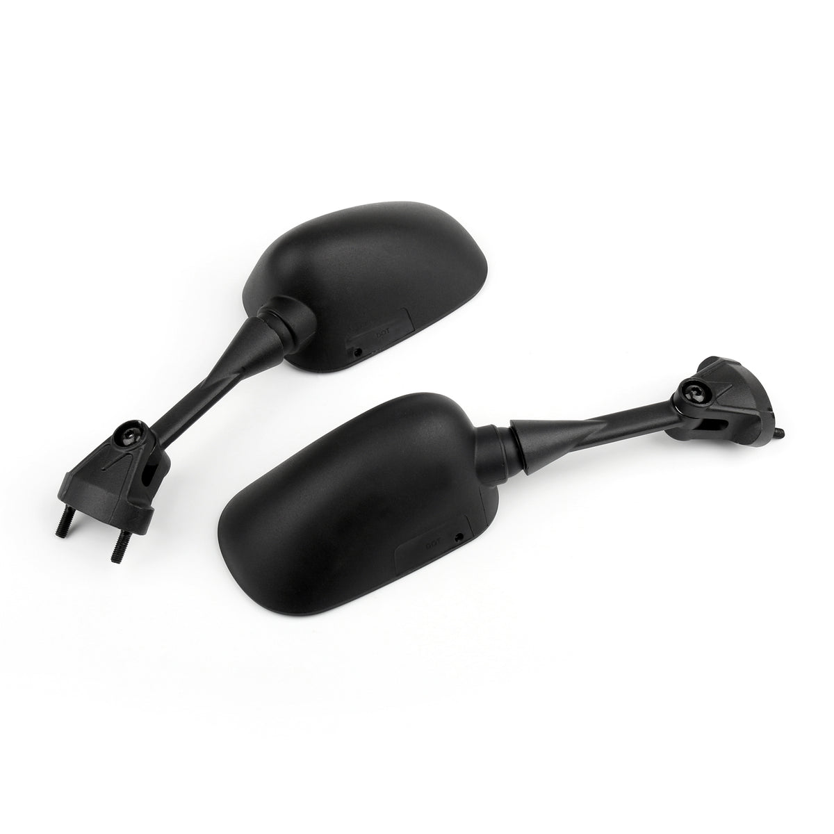 2005-2008 Kawasaki Ninja ZX6R/2004-2008 ZX 10R Side Rear View Mirrors Black
