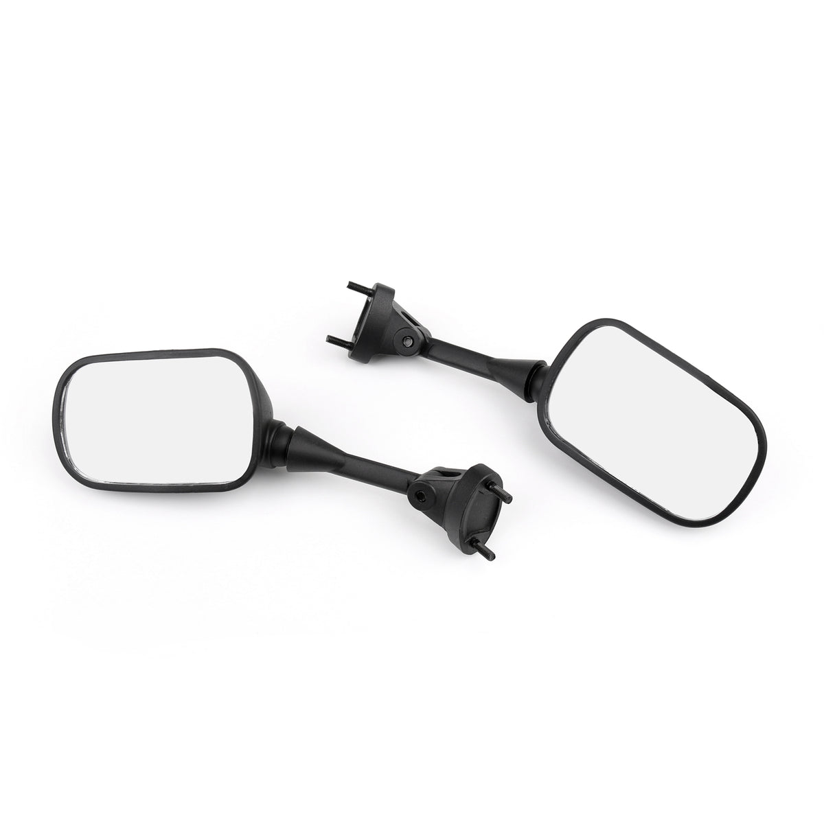 2005-2008 Kawasaki Ninja ZX6R/2004-2008 ZX 10R Side Rear View Mirrors Black