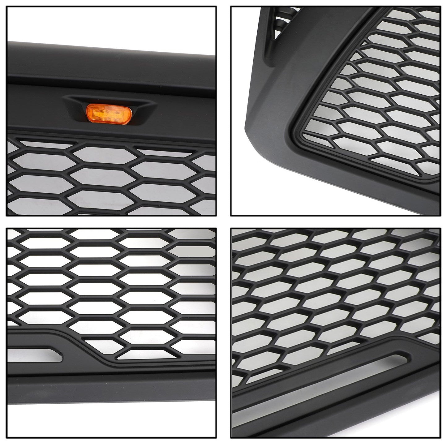 Toyota 2005-2011 Tacoma Front Grille With LED lights Bumper Hood Mesh Grill