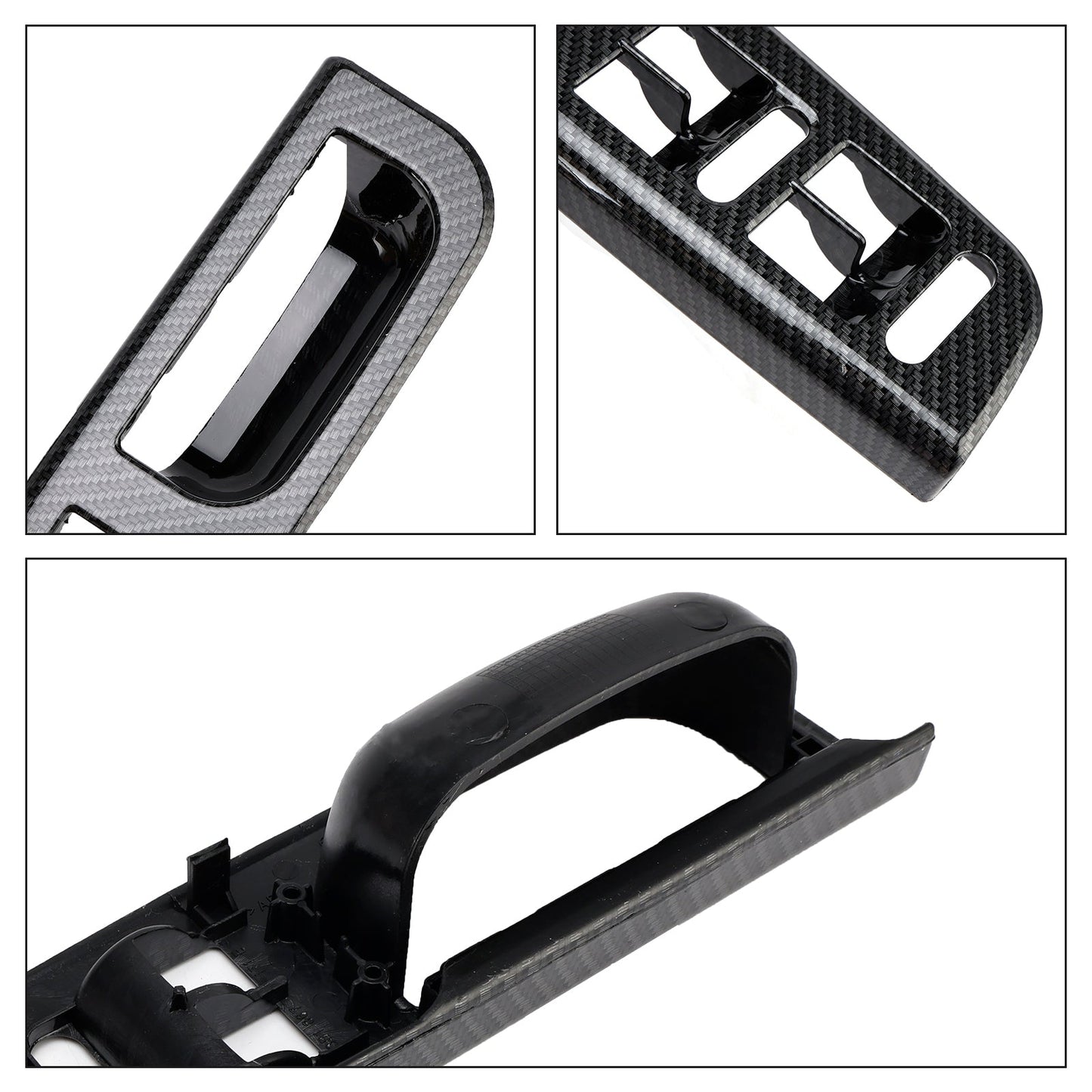 VW Jetta MK4 1999-2004 5PCS Window Switch Panel Bezel Door Handle Trim Set