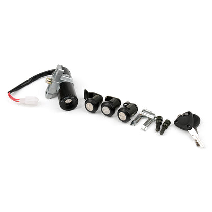 Peugeot SV 250 2001 755056 Ignition Switch Fuel Gas Cap Cover Key Lock Set