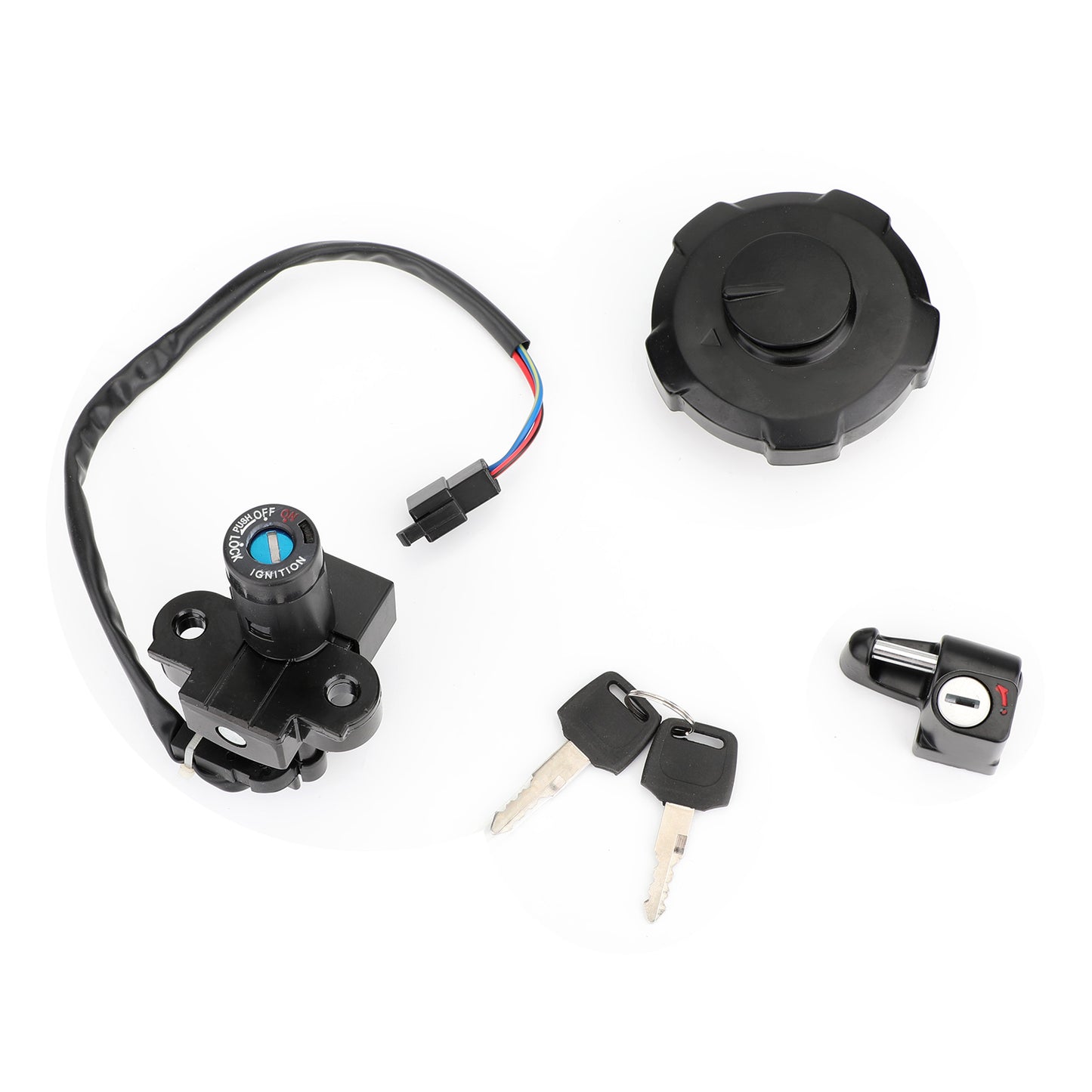Honda XR650L XR650 L 1997-2025 Ignition Key Switch Fuel Cap Helmet Lock Set