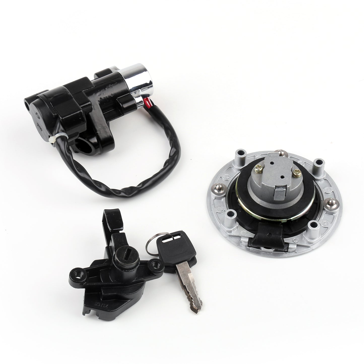 Suzuki GSF600 GSF1200 1995-2005 Ignition Switch Seat Fuel Gas Cap Lock Key Set