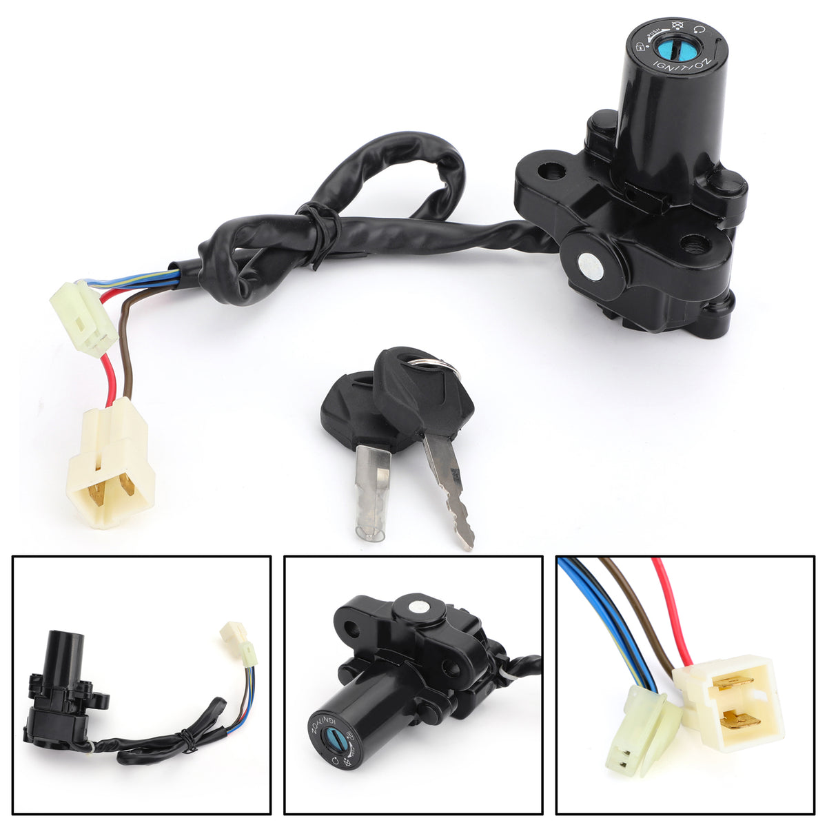 2002-2003 YZF R1/2009-2011 R1/2003-2011 FZ6 R6S R6 Ignition Switch Lock Keys