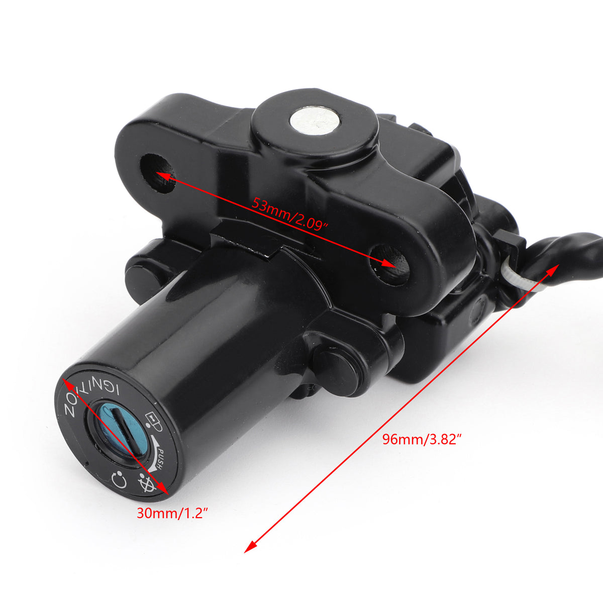 2002-2003 YZF R1/2009-2011 R1/2003-2011 FZ6 R6S R6 Ignition Switch Lock Keys