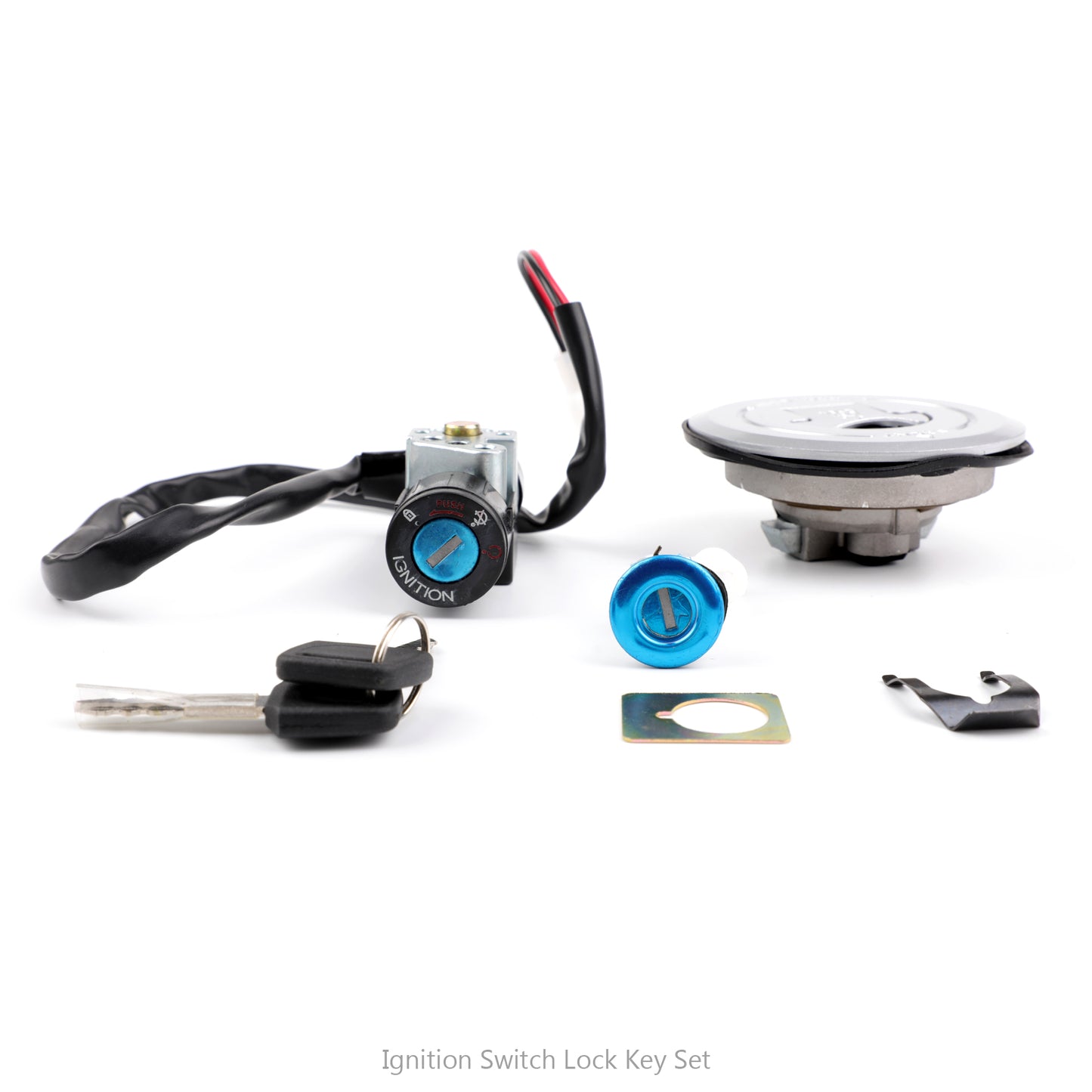 Honda CBR125R 2004-2010 CBR125RS Ignition Switch Fuel Gas Cap Seat Lock Key Set