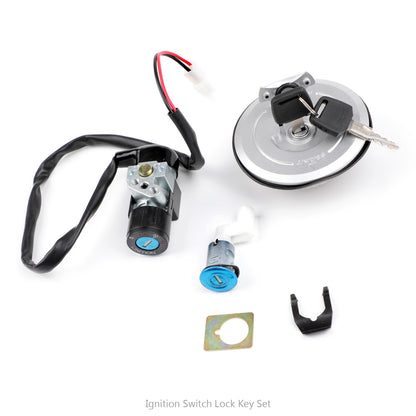 Honda CBR125R 2004-2010 CBR125RS Ignition Switch Fuel Gas Cap Seat Lock Key Set