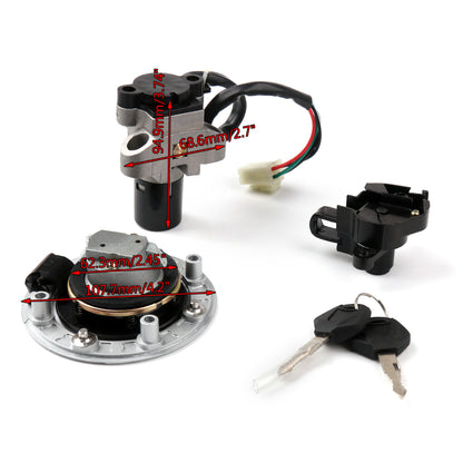 Suzuki GSXR400 GK76A 1990-1995 RF900 1994-1999 Ignition Switch Lock Fuel Gas Cap Set