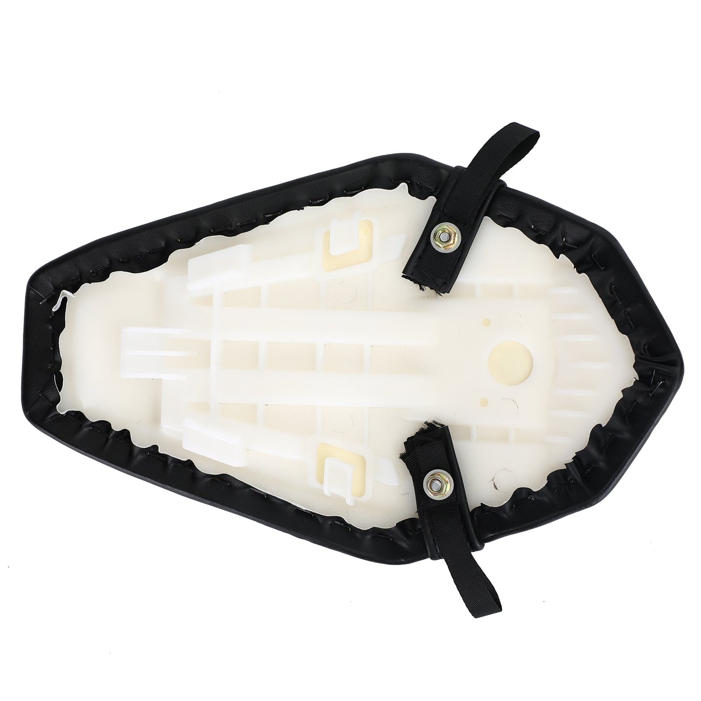 Cojín negro para asiento trasero de pasajero compatible con Kawasaki ZX-10R (2016-2020)