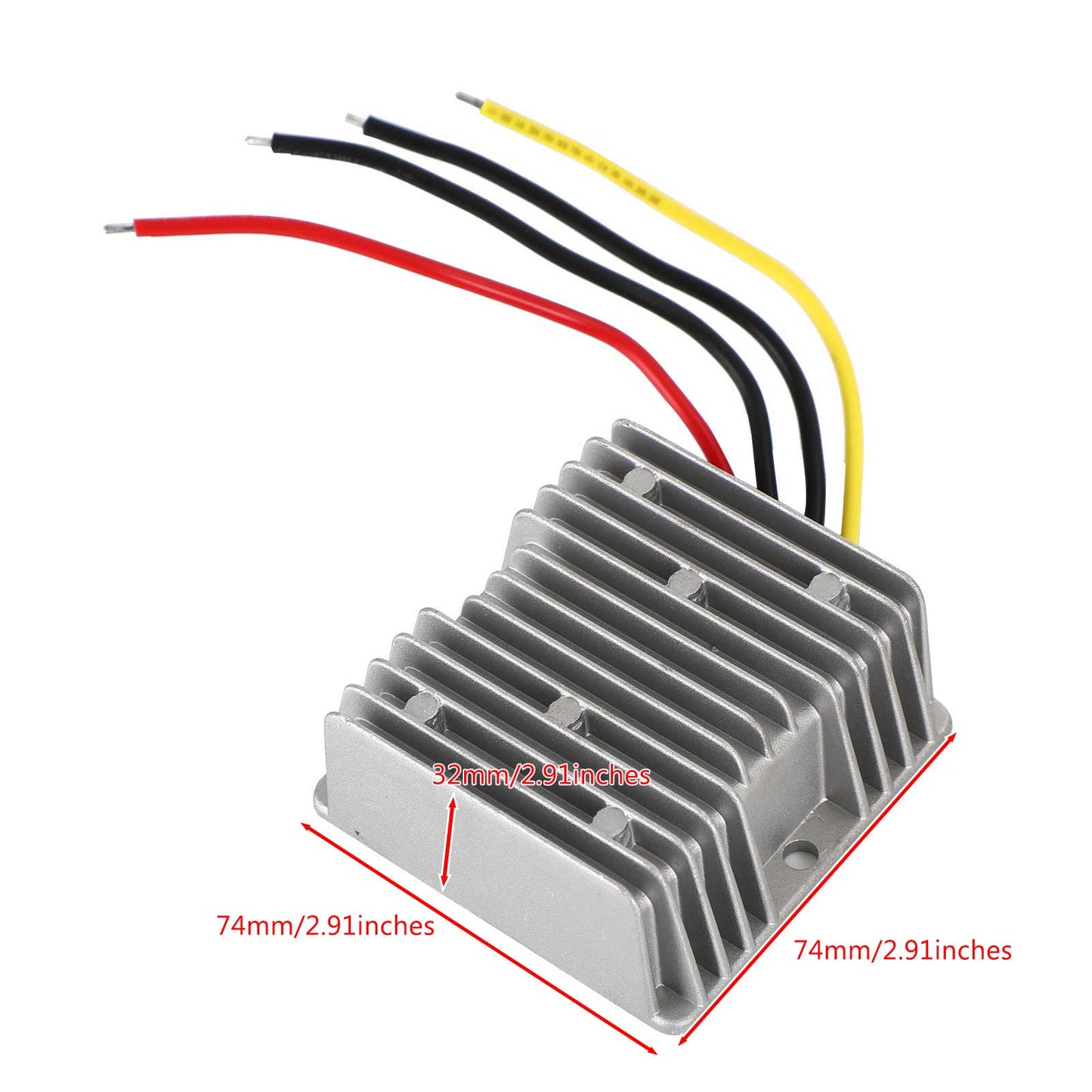 Convertisseur régulateur CC/CC étanche 12 V, élévateur jusqu'à 13,8 V, 18 A, 248 W