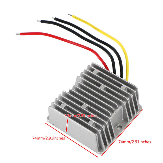 Convertisseur régulateur CC/CC étanche 12 V, élévateur jusqu'à 13,8 V, 18 A, 248 W