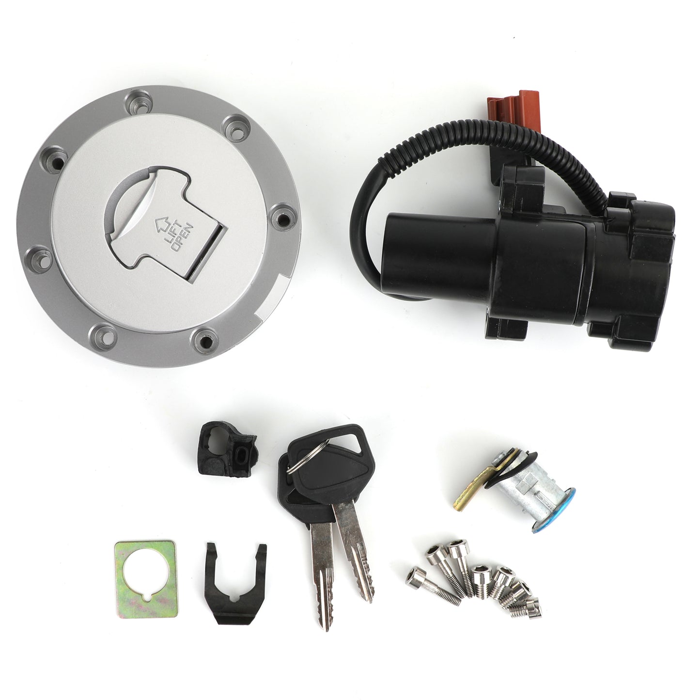 Honda CBR600RR CBR1000RR 2008-2014 Ignition Switch Fuel Gas Cap Lock Set