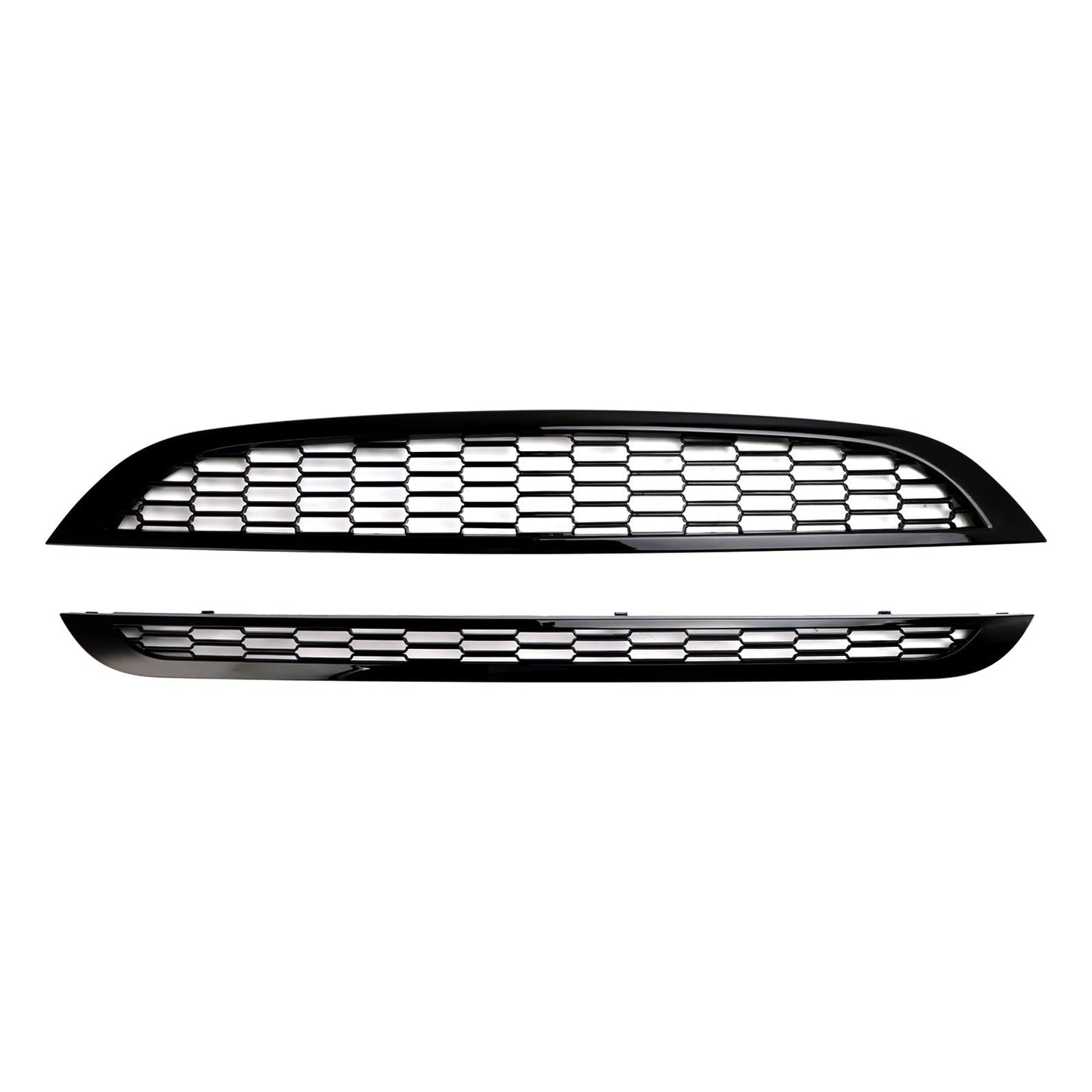 Mini 2002-2006 R53 Cooper S 2PCS Honeycomb Mesh Front Grill Grille