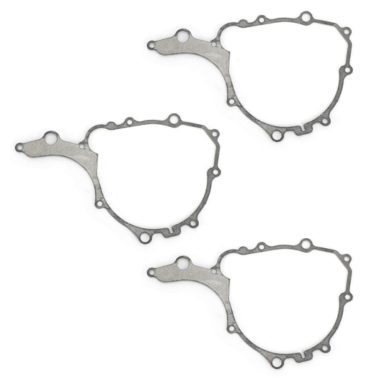 3 juntas de tapa de cárter de motor izquierda para Yamaha XG XT 250 YFM250R Raptor 250 (2004-2022) 5XT-15451-00 4D3-15451-00