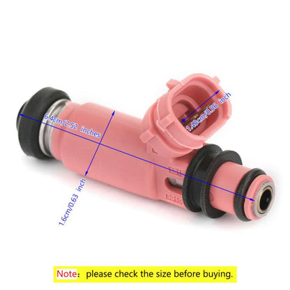 2000-2006 SUBARU LIBERTY Pink 565Cc Fuel Injectors 16611-AA370 195500-3910