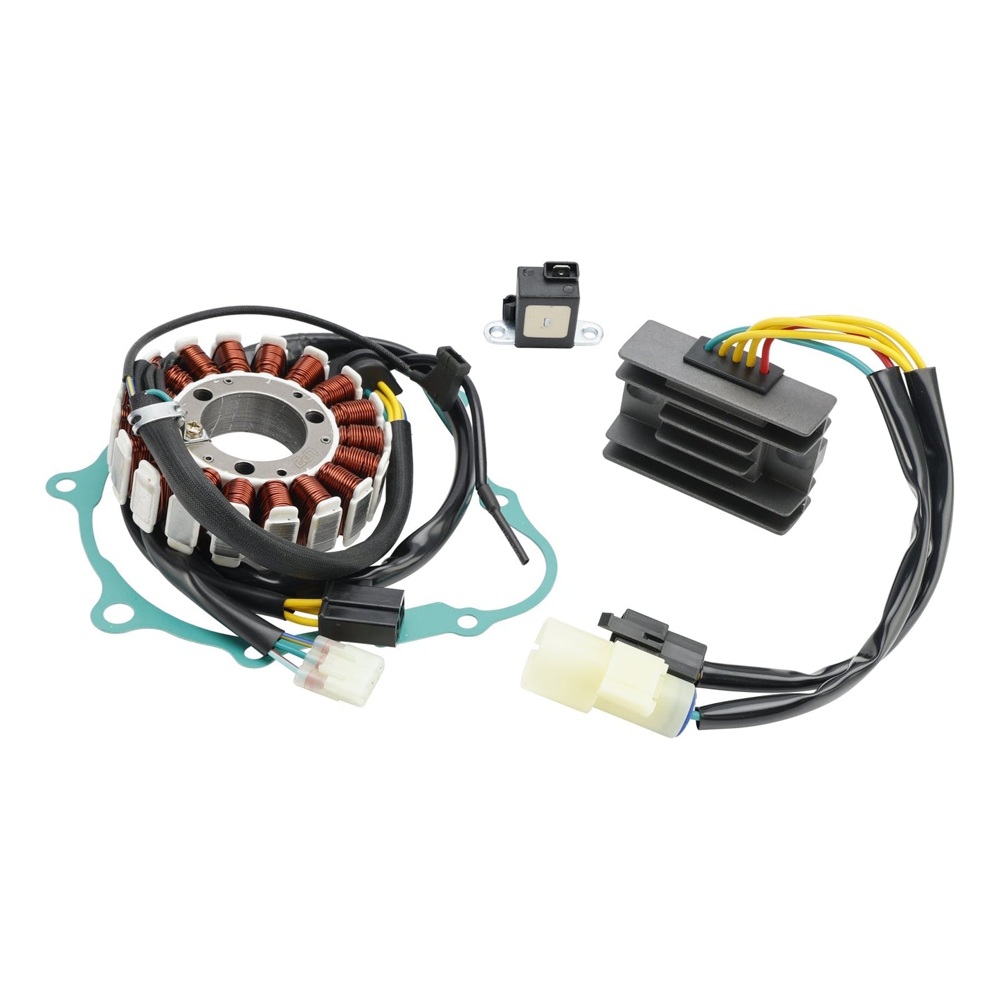 Regulador del estator del alternador con junta para Honda XLR200R XLR200RP 1993