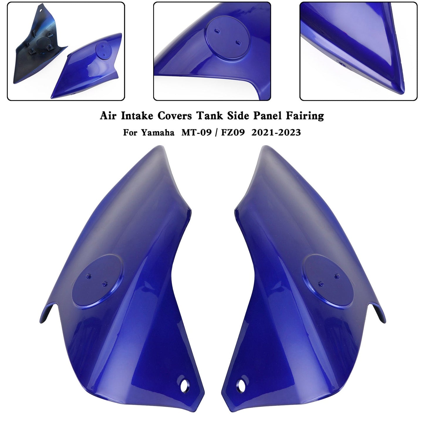 21-23 Yamaha MT-09 / FZ09 Air Intake Covers Tank Side Panel Fairing