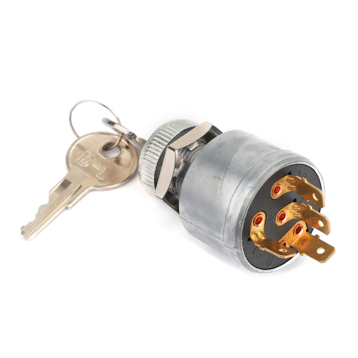 1981+ Cart - 4 Prong w/Factory Lights Gas & Electric Ezgo 33639G01 Key Switch