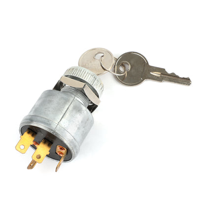 1981+ Cart - 4 Prong w/Factory Lights Gas & Electric Ezgo 33639G01 Key Switch